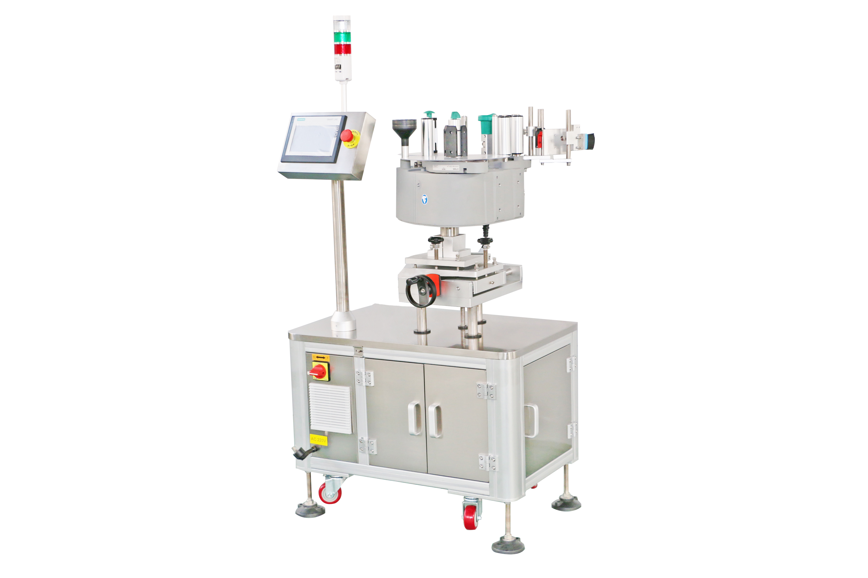 口香糖平側(cè)面貼標機
