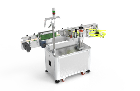 牛奶瓶不干膠貼標(biāo)機(jī)