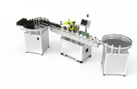 全自動圓瓶貼標機