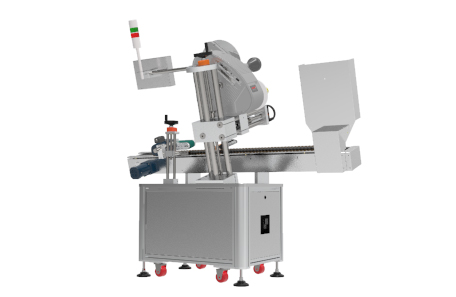 真空管斜臥式貼標(biāo)機