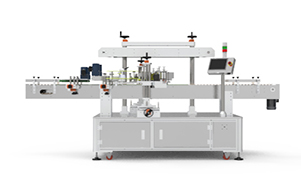 蜂蜜瓶雙面不干膠貼標機