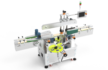 異形瓶單側面貼標機