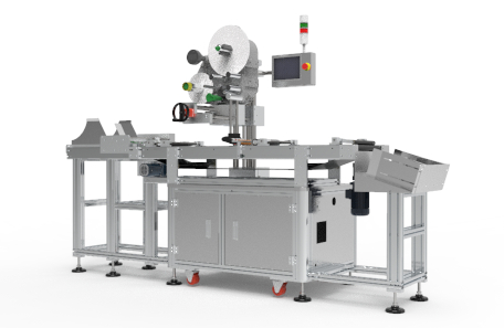 紙類分頁平面不干膠貼標機
