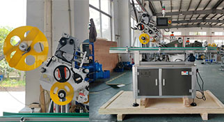 6月3日發貨-天津客戶訂購1臺定制型平面貼標機